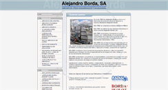 Desktop Screenshot of alejandroborda.com